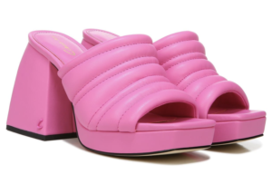pink mule heels 